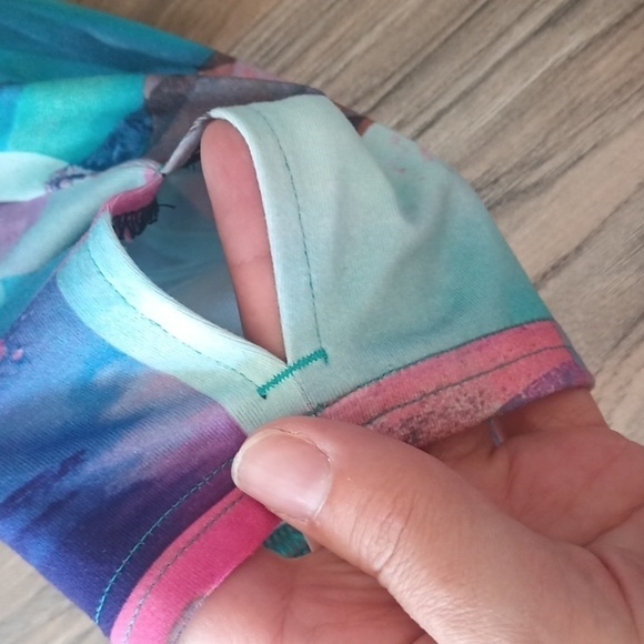 Fila Running black and floral print pullover half zip sweatshirt jacket size XL - Picture 6 of 9